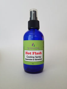 Hot Flash Cooling Spray - Spearmint & Geranium
